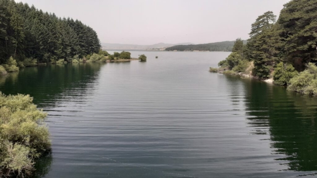 Lago di Cecita sulla Sila Grande