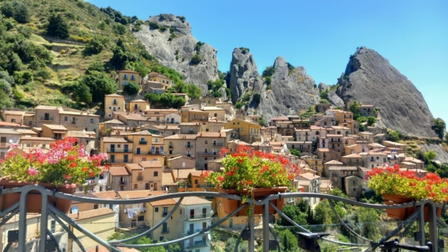 Castelmezzano (nelle Dolomiti Lucane)